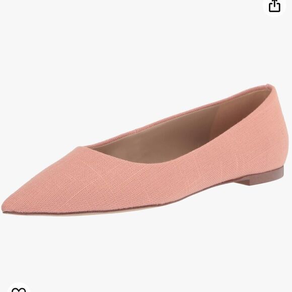 Sam Edelman Wanda Linen Pointed Toe Flats - Picture 1 of 7